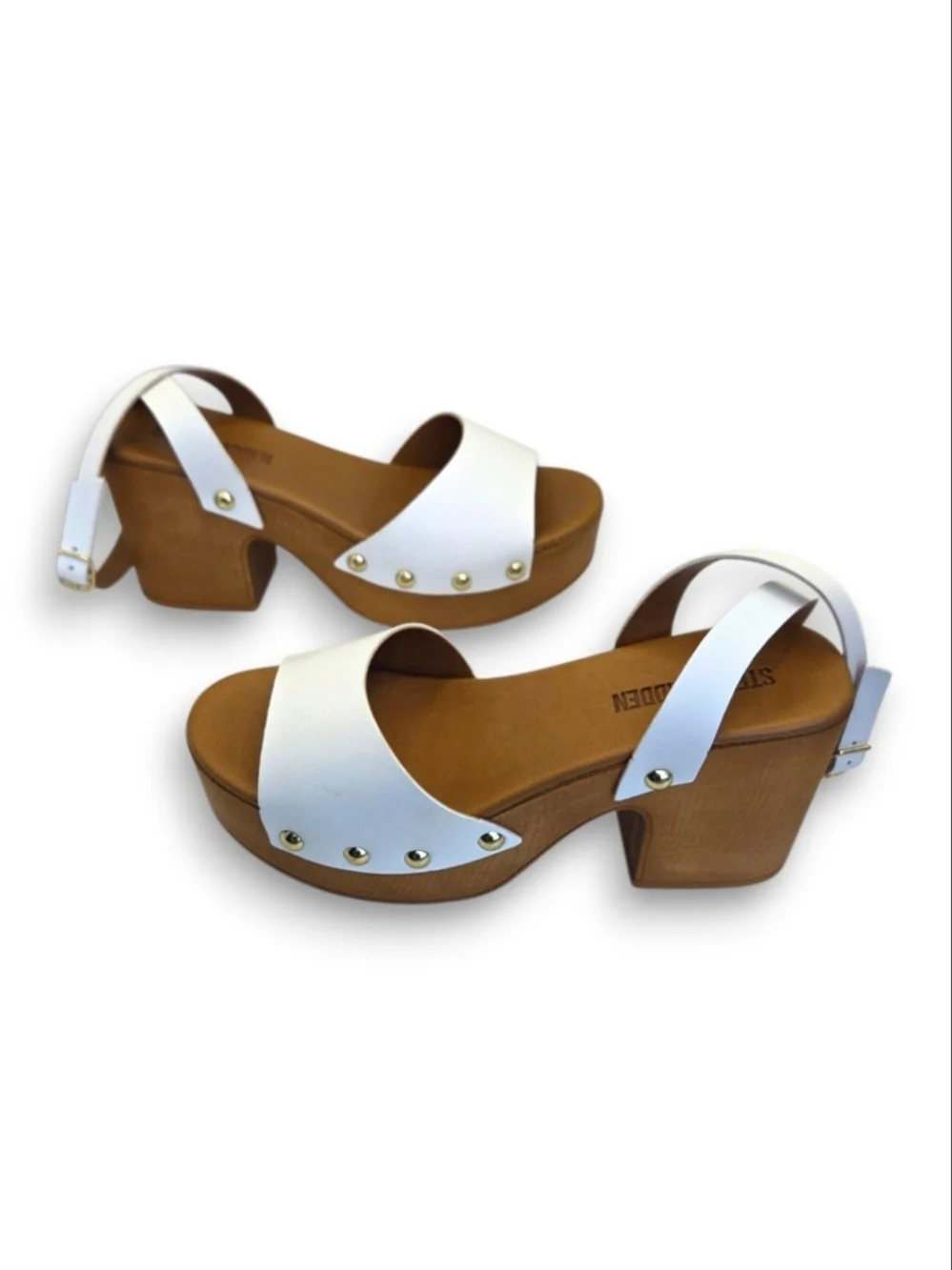 Steve Madden white kealey